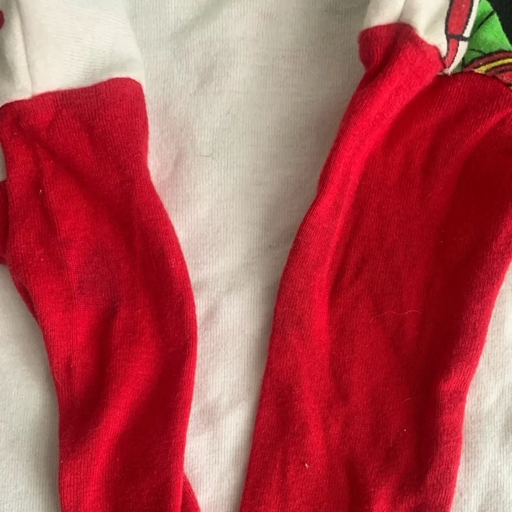 Disney Mickey Mouse Red Festive Christmas Pajama Pant Set